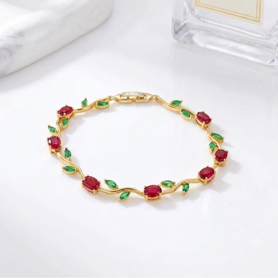 Elegant Floral Tulip Bracelet for Women